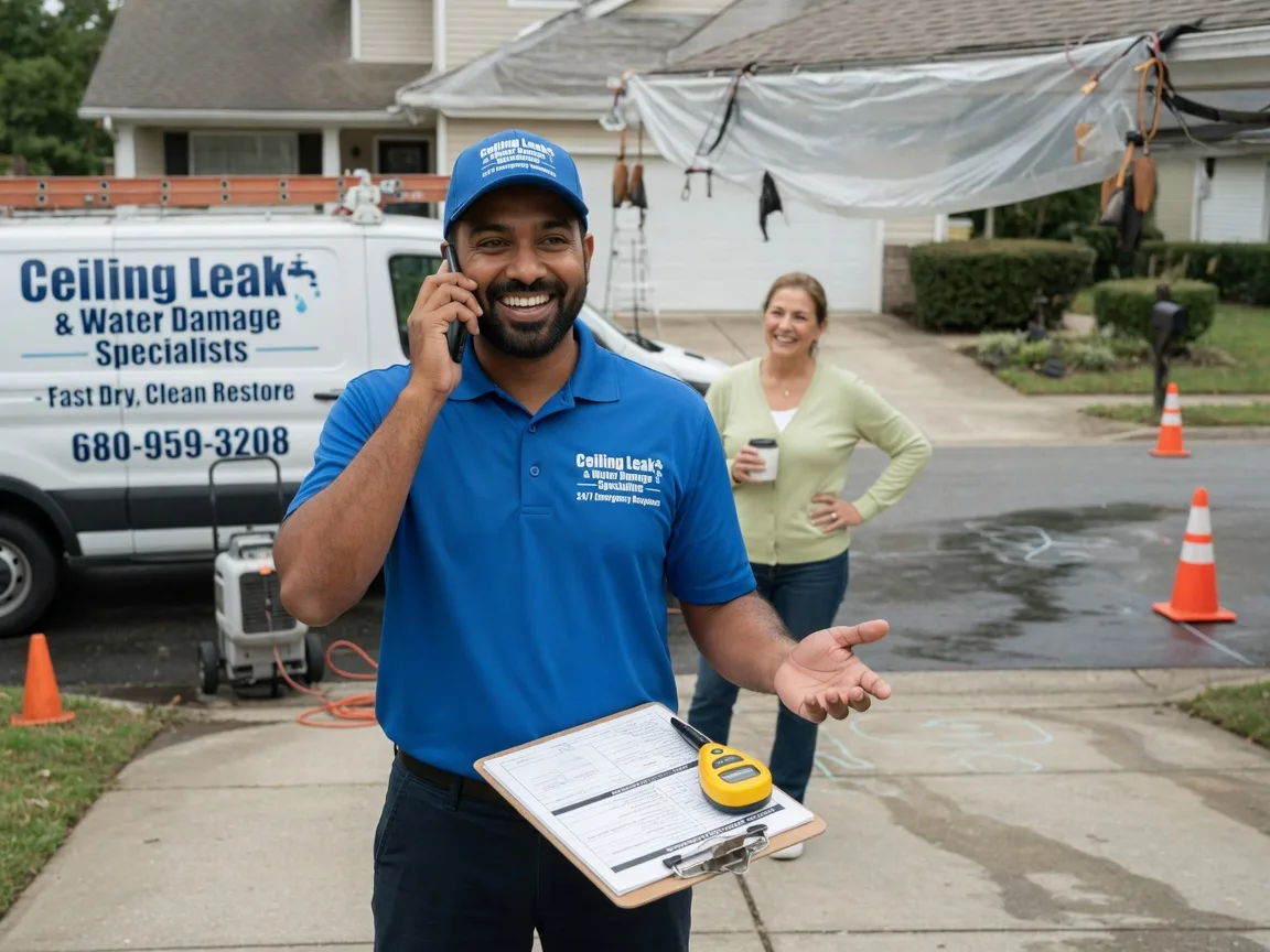Ceiling Leak Cleanup Broadford, VA FAQs